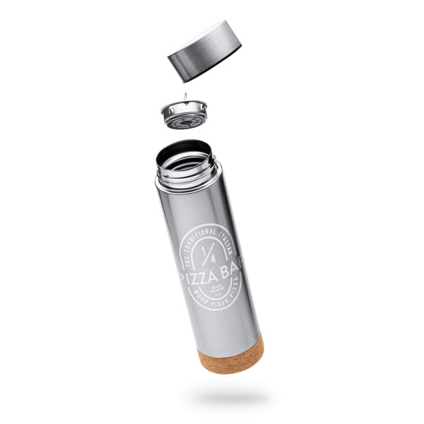 THERMOFLASCHEN TAYOX – aus Rostfreier Stahl und Kork. – Bild 4