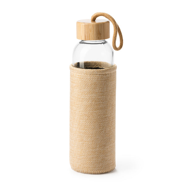 TRINKFLASCHEN SIBU – aus Glas, Jute und Bambus – Bild 2