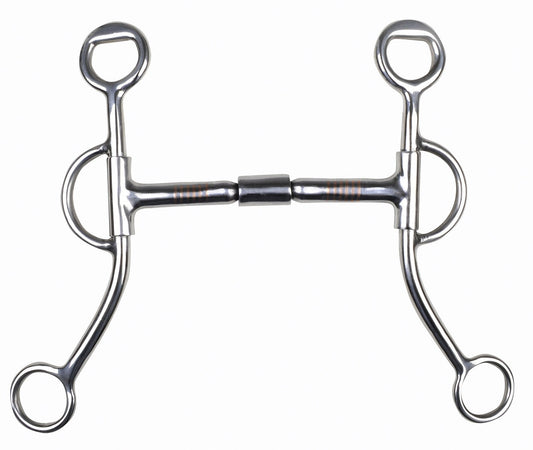 Snaffle Bit mit Shanks Billy Allen – mit Kupfereinlagen – Bild 1