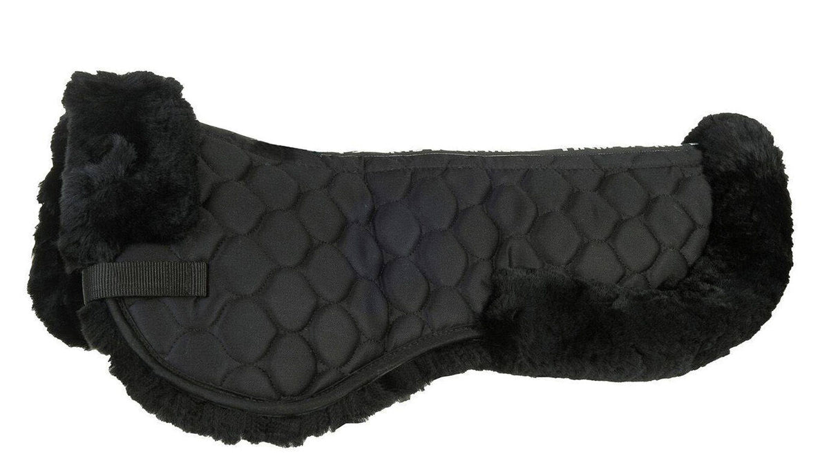 Pony Echt-Lammfell-Sattelkissen 4741 – Schlaufen mit Klettverschluss – Bild 2