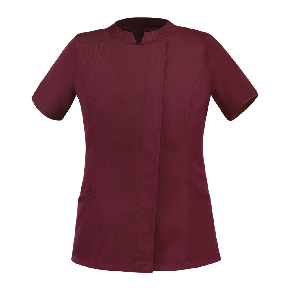 Damen-Kasack Alessia – Bordeauxrot – Bild 1