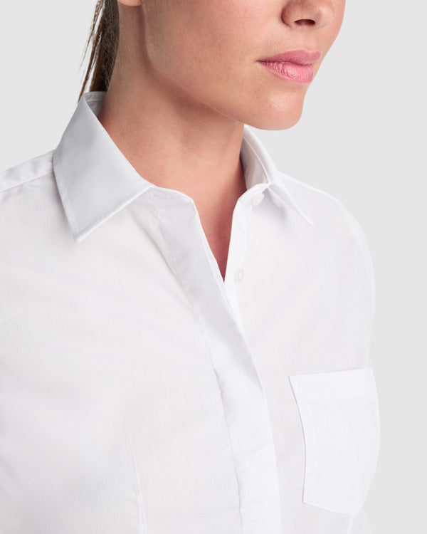 HEMDEN SOFIA L/S – aus 65% Polyester/ 35% Baumwoll-Popeline, 130 g/m². – Bild 4