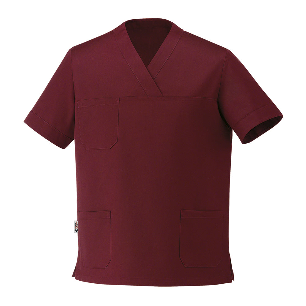 Unisex-Kasack Leonardo – Bordeauxrot – Bild 1