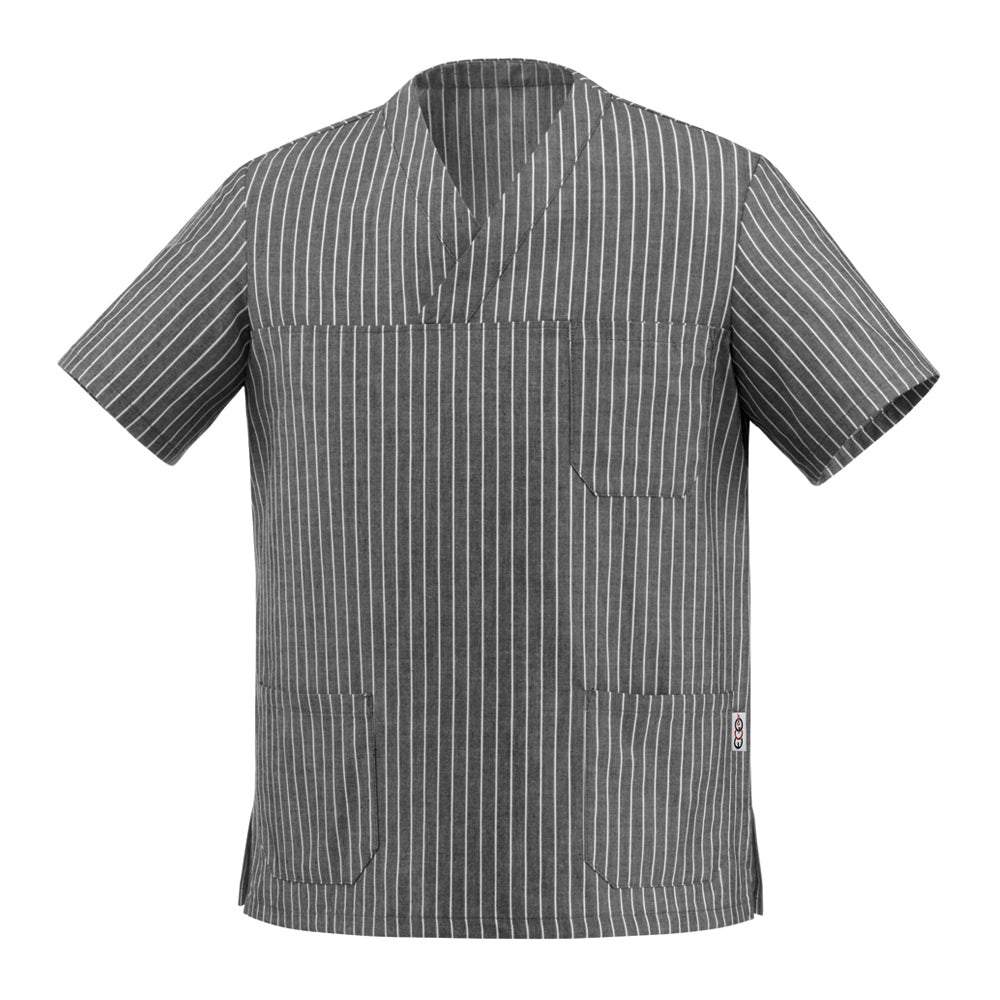 Unisex-Kasack Leonardo – New grey stripe – Bild 1