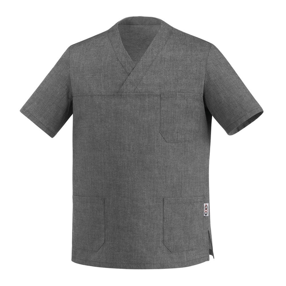 Unisex-Kasack Leonardo – Graumeliert – Bild 1