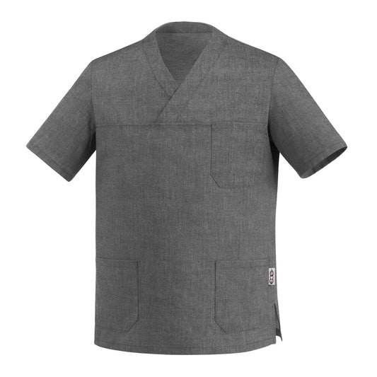 Unisex-Kasack Leonardo – Graumeliert – Bild 1