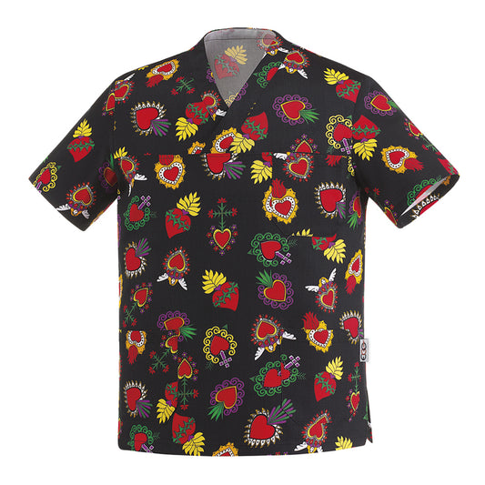 Unisex-Kasack Leonardo – Hearts – Bild 1