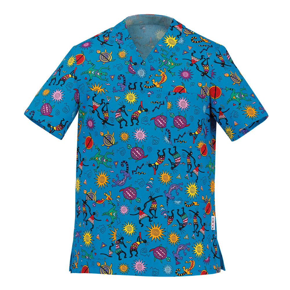 Unisex-Kasack Leonardo – Batik – Bild 1