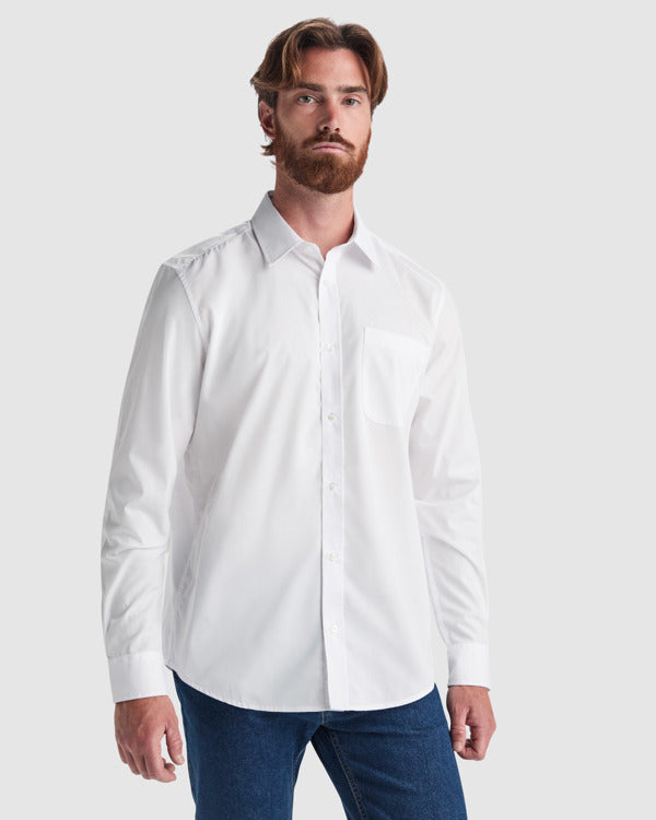 HEMDEN AIFOS L/S – aus 65% Polyester / 35% Baumwolle, Popeline, 130 g/m². – Bild 3