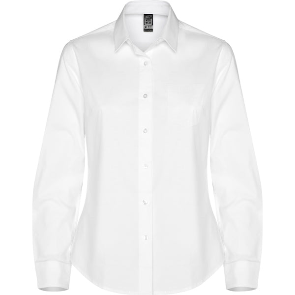 HEMDEN MOSCU WOMAN – aus 97% Popeline Baumwolle / 3% Elasthan, 140 g/m². – Bild 1