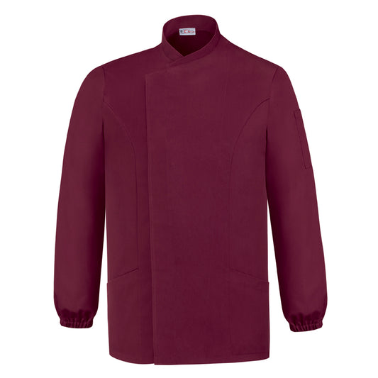 Unisex-Kasack Peter – Bordeauxrot – Bild 1