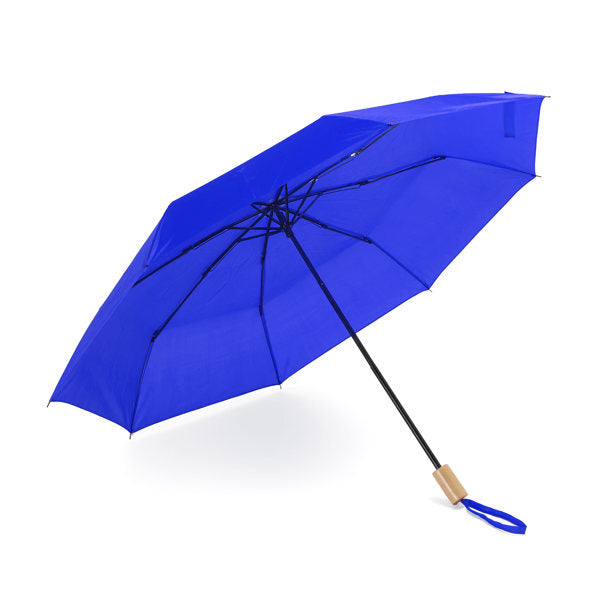 REGENSCHIRME KHASI – aus 190T RPET recycelter Polyester, Metall und Holz. – Bild 2