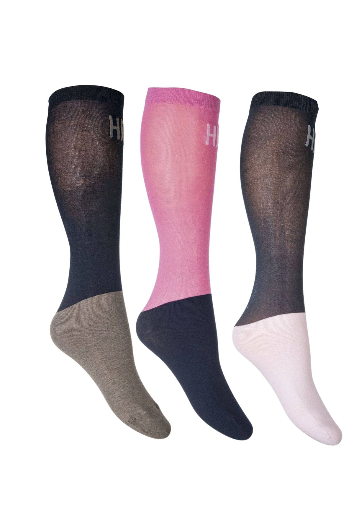 Socken Microcotton Colour – 3er Set – Bild 1