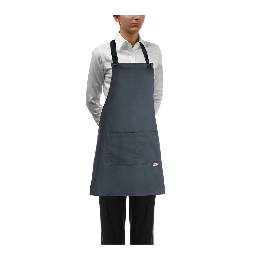 Damen-Gastronomie-Schürze Short Bip Apron – Convoy – Bild 1