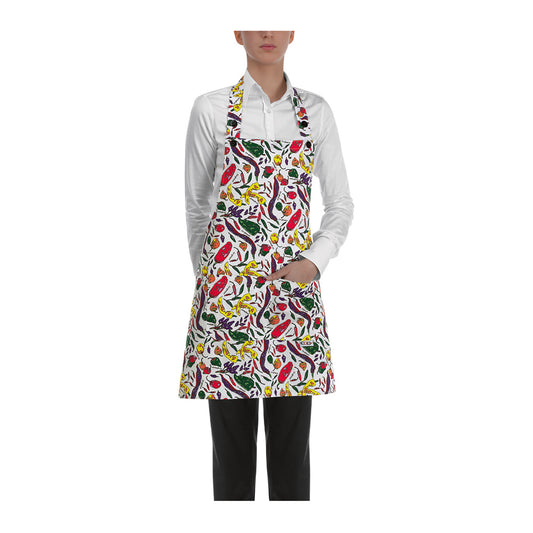Damen-Gastronomie-Schürze Short Bip Apron – Spezie – Bild 1