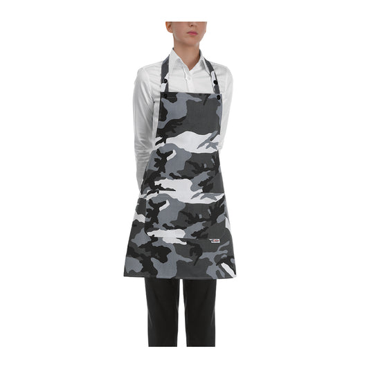 Damen-Gastronomie-Schürze Short Bip Apron – Artic – Bild 1