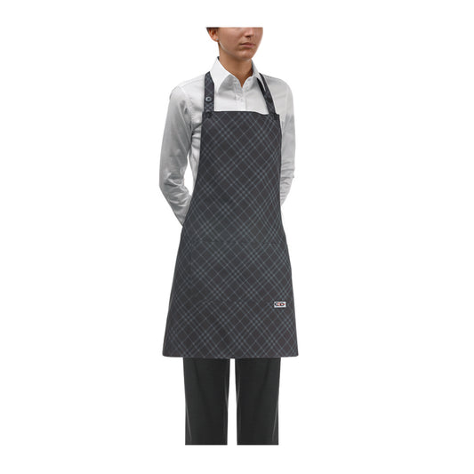 Damen-Gastronomie-Schürze Short Bip Apron – Iron – Bild 1