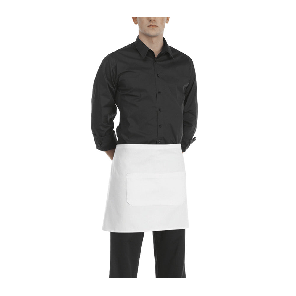 Gastronomie-Schürze Barman – Weiß – Bild 1