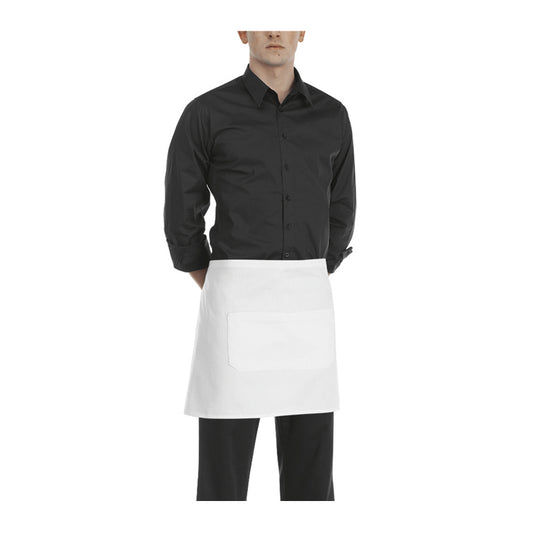 Gastronomie-Schürze Barman – Weiß – Bild 1