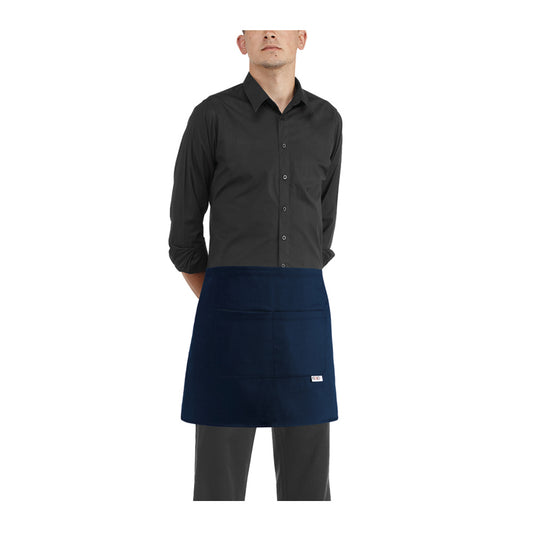 Gastronomie-Schürze Barman – Marineblau – Bild 1