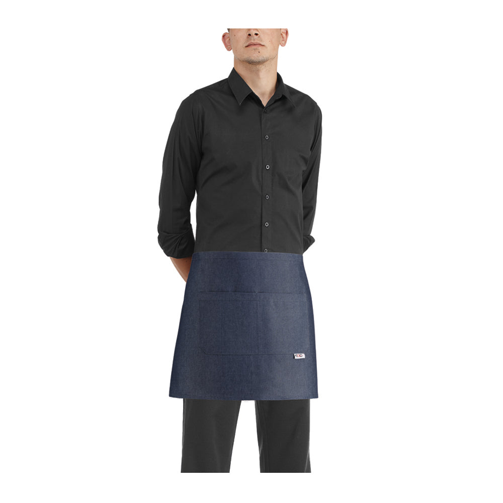 Gastronomie-Schürze Barman – Jeansblau – Bild 1