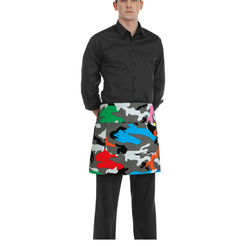Gastronomie-Schürze Barman – Camouflage – Bild 1