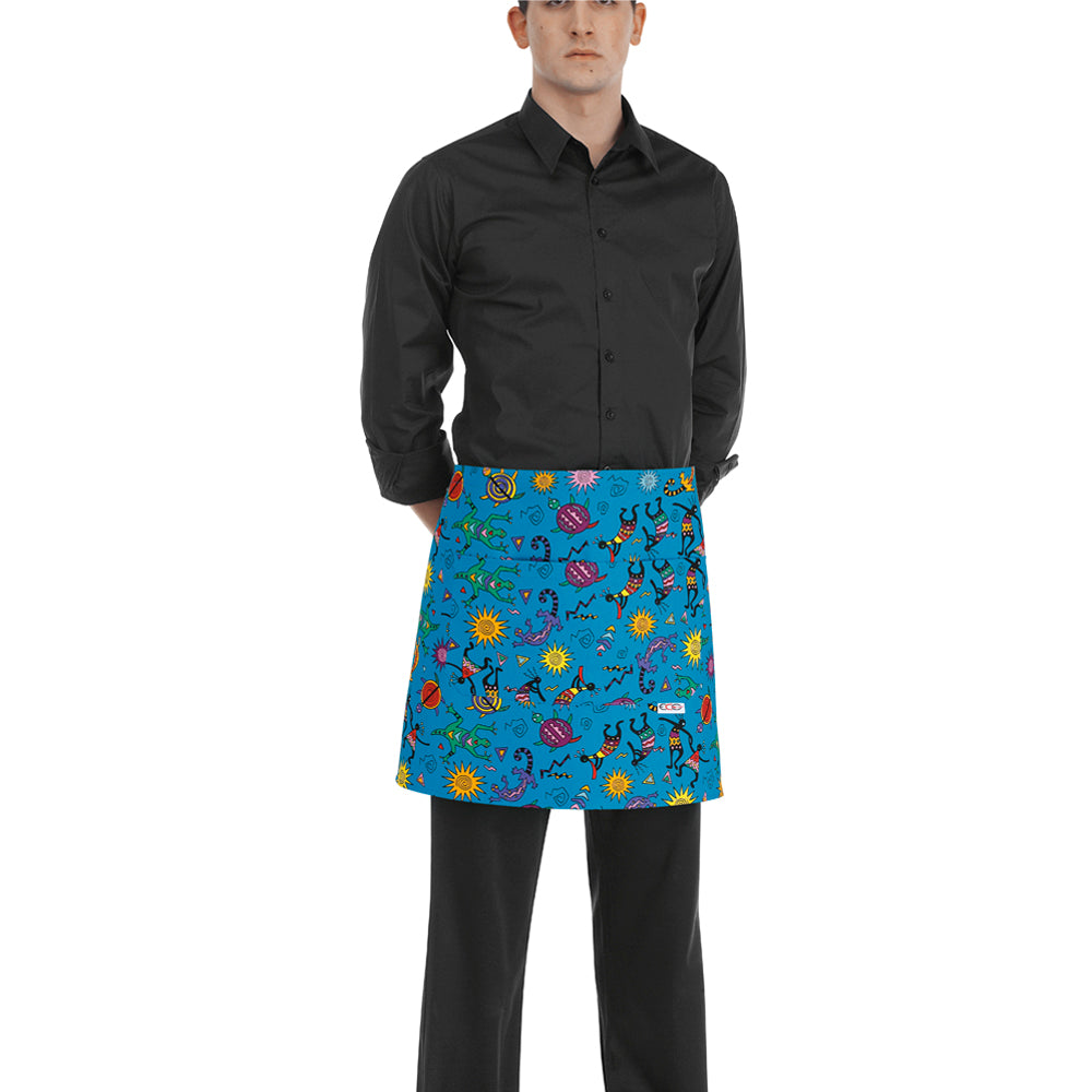 Gastronomie-Schürze Barman – Batik – Bild 1