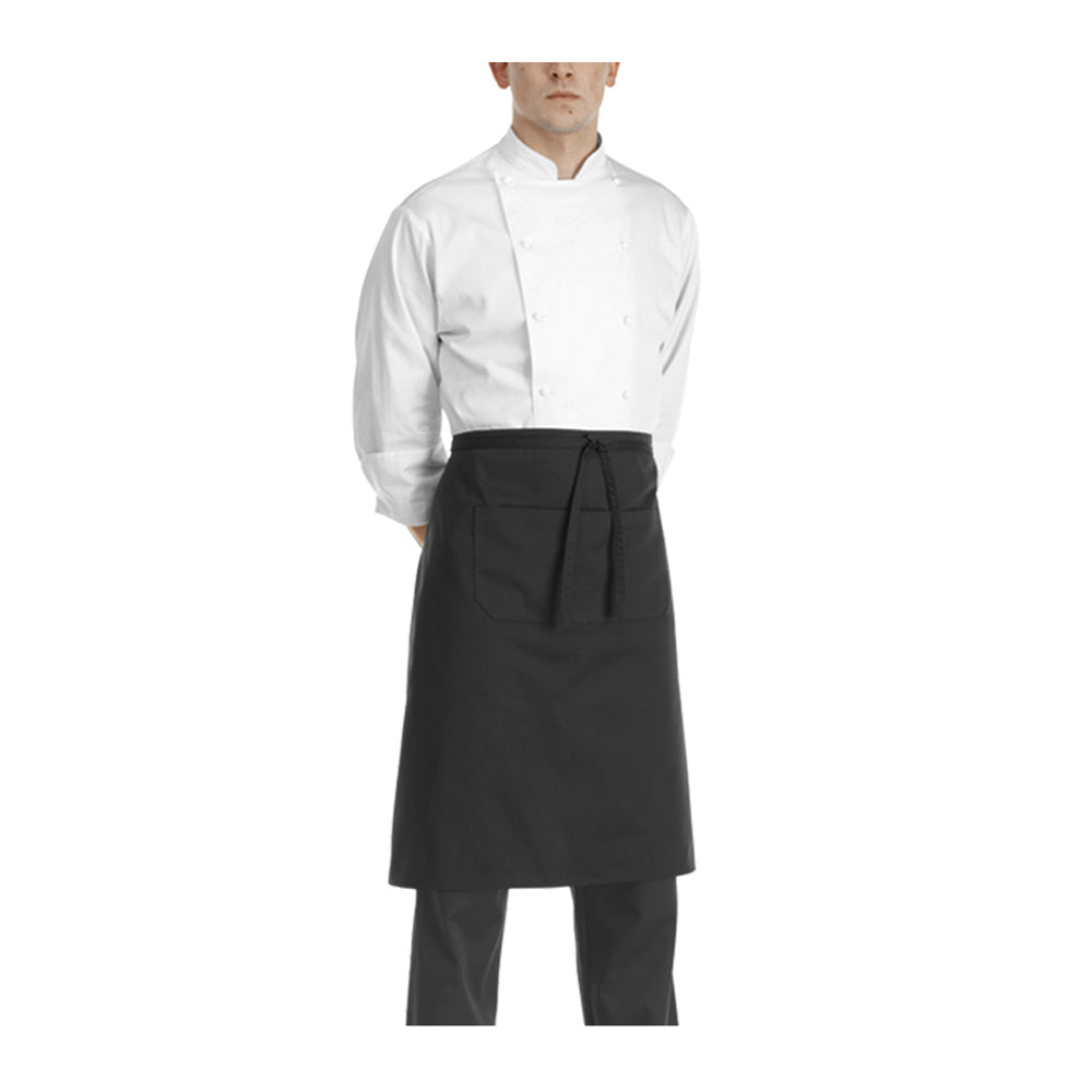 Gastronomie-Schürze Waist – Schwarz – Bild 1
