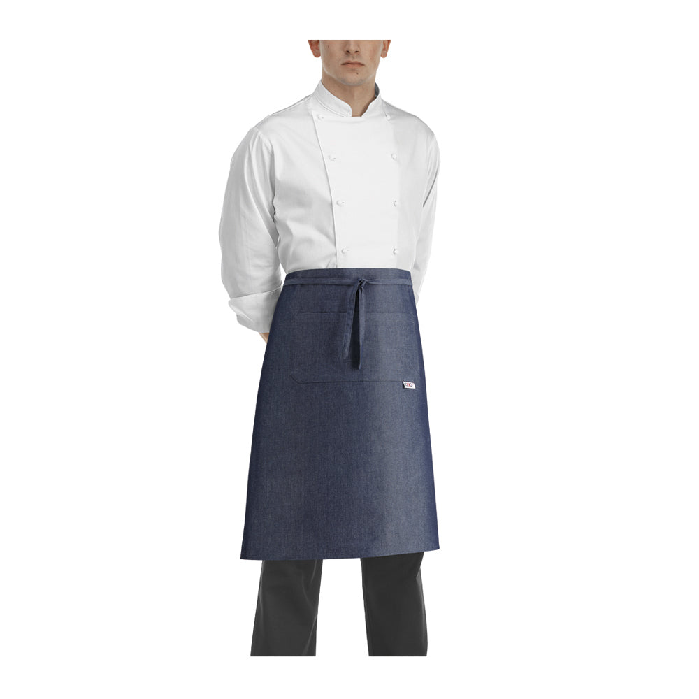 Gastronomie-Schürze Waist – Jeansblau – Bild 1