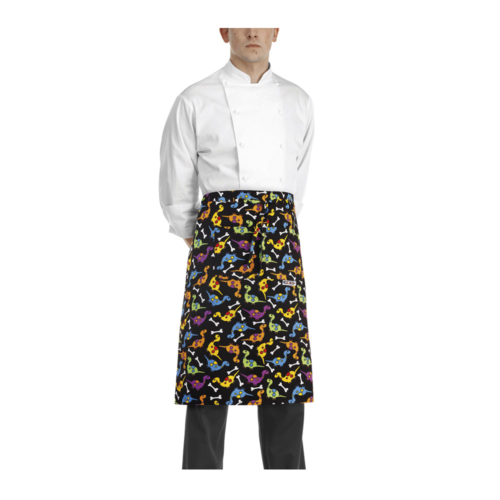 Gastronomie-Schürze Waist – Dino – Bild 1