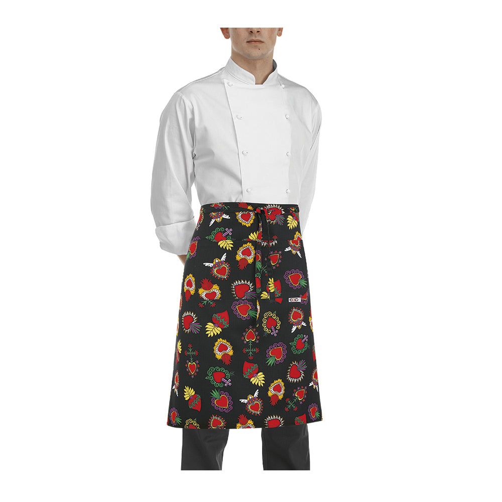 Gastronomie-Schürze Waist – Hearts – Bild 1