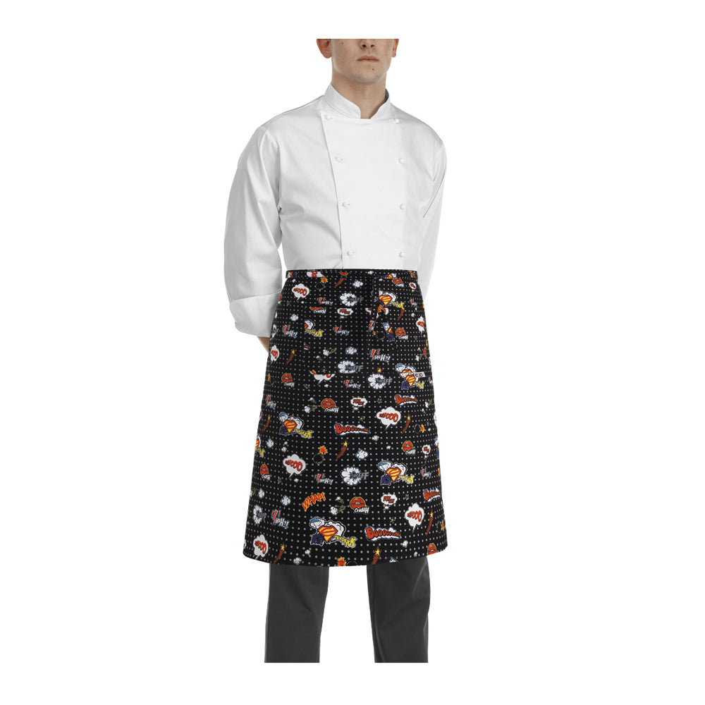Gastronomie-Schürze Waist – Pop Art – Bild 1