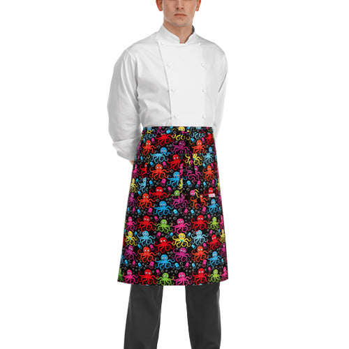 Gastronomie-Schürze Waist – Oktopus – Bild 1