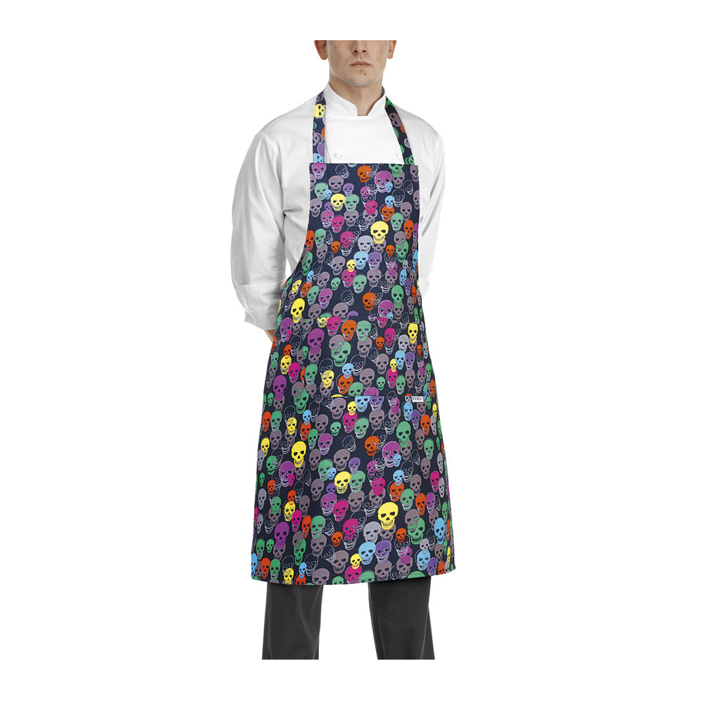 Gastronomie-Schürze Bip Apron – Color skulls – Bild 1