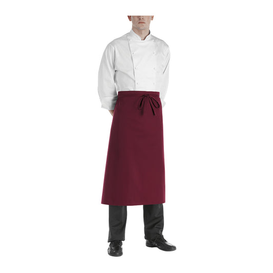 Gastronomie-Schürze Francese – Bordeauxrot – Bild 1