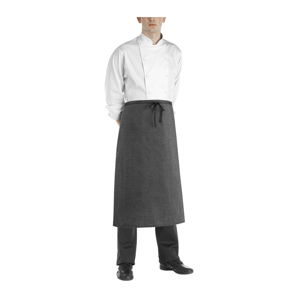 Gastronomie-Schürze Francese – Graumeliert – Bild 1