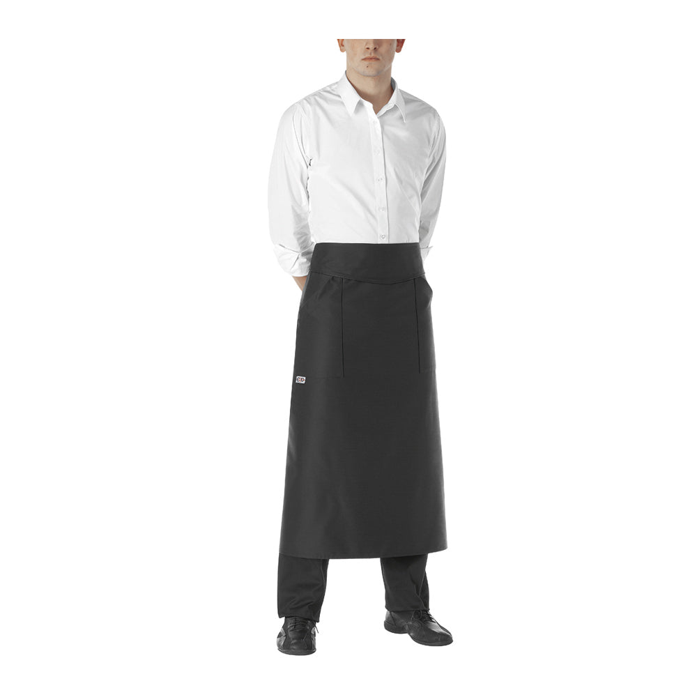 Gastronomie-Schürze King – Schwarz – Bild 1