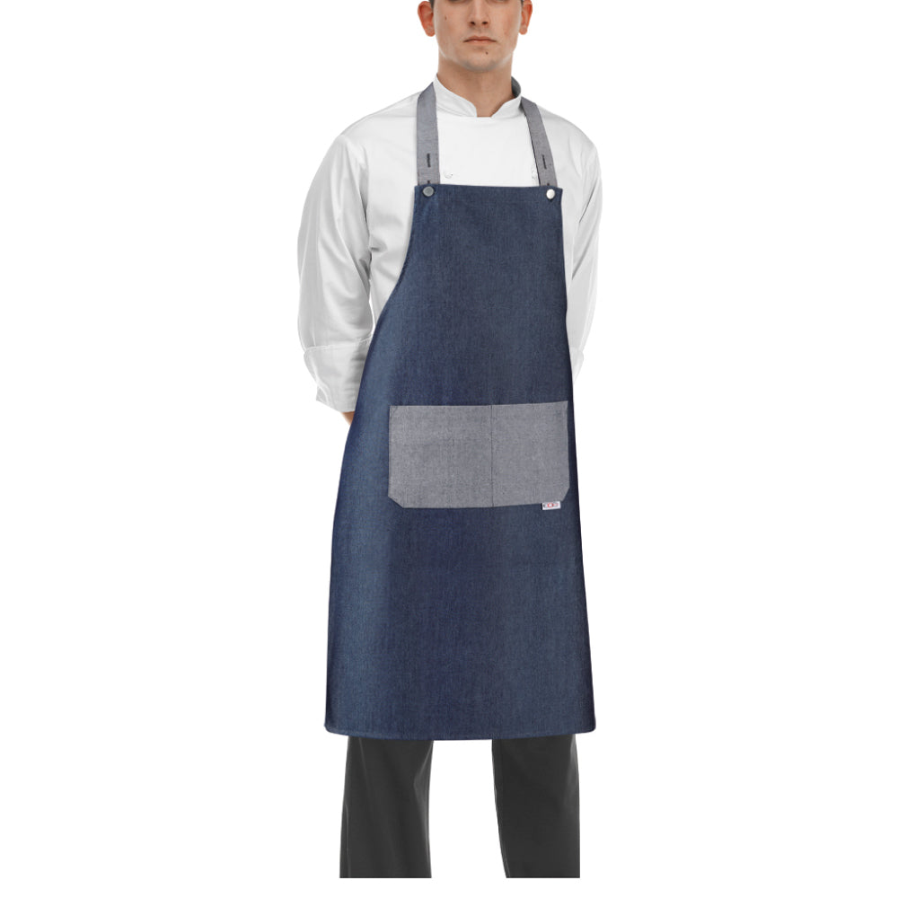 Gastronomie-Schürze Rock – Jeansblau – Bild 1