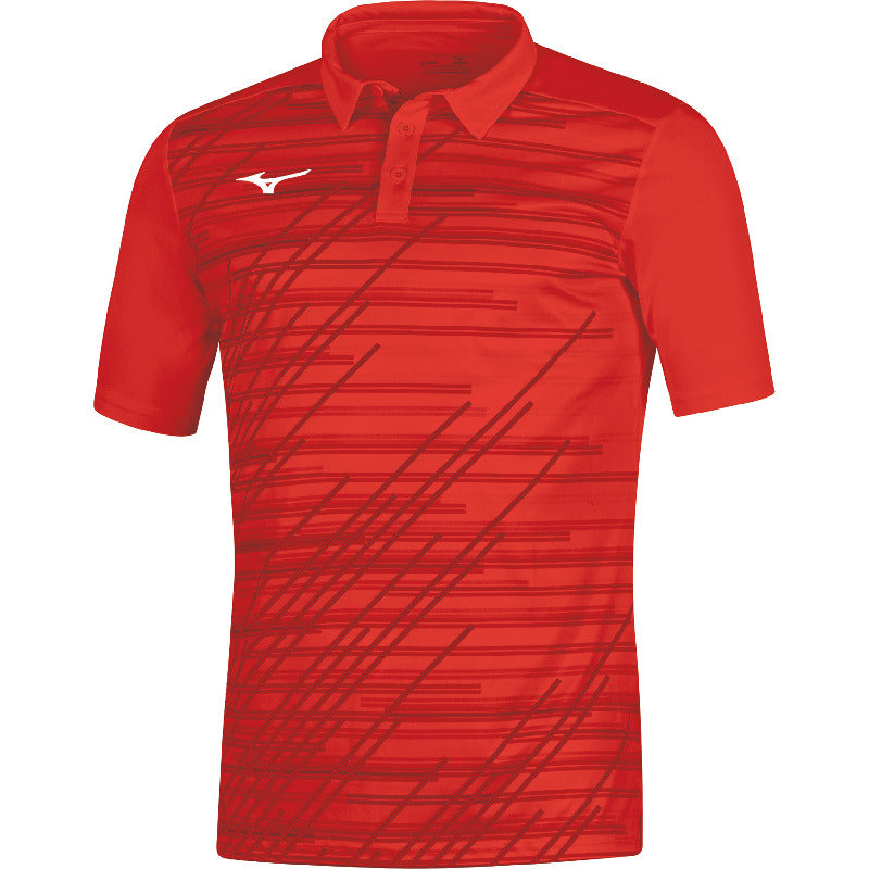 Mizuno Poloshirt Chiba – Herren | 62EAA500 – Rot
