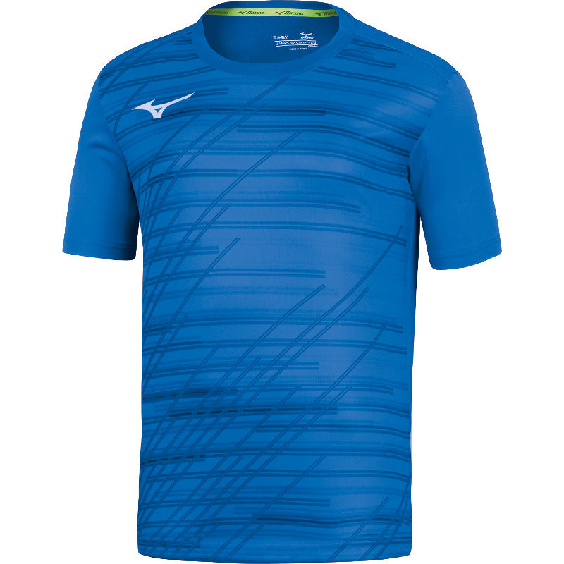 Mizuno Sport-T-Shirt Chiba – Herren | 62EAA505 – Royalblau