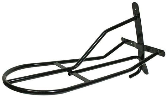 Sattelhalter aus Metall, Wandmontage, schwarz 6338 – Metall – Bild 1