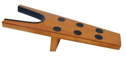 Stiefelauszieher aus Holz mit Gummistopper 6405 – Holz – Bild 1