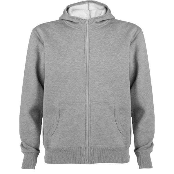 JACKEN MONTBLANC – aus 50% Baumwolle / 50% Polyester, gestepptes Fleece, 280 g/m², 3% Elastan an den Bündchen. Farbe Heather grey 58: 55% Baumwolle / 40% Polyester / 5% Viskose. – Bild 31