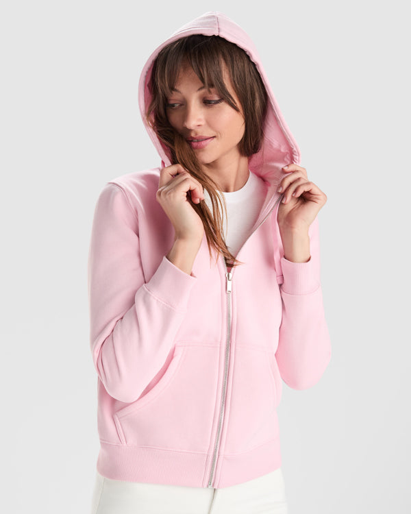 JACKEN VELETA – aus 50% Baumwolle / 50% Polyester, gestepptes Fleece, 280 g/m². Farbe Heather grey 58: 55% Baumwolle / 40% Polyester / 5% Viskose. – Bild 5