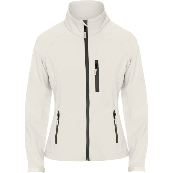 SOFTSHELL ANTARTIDA WOMAN – aus Zweilagig.Außen: 100% Polyester.Innen: 100% Polyester, extra warmes Mikrofleece.300 g/m².