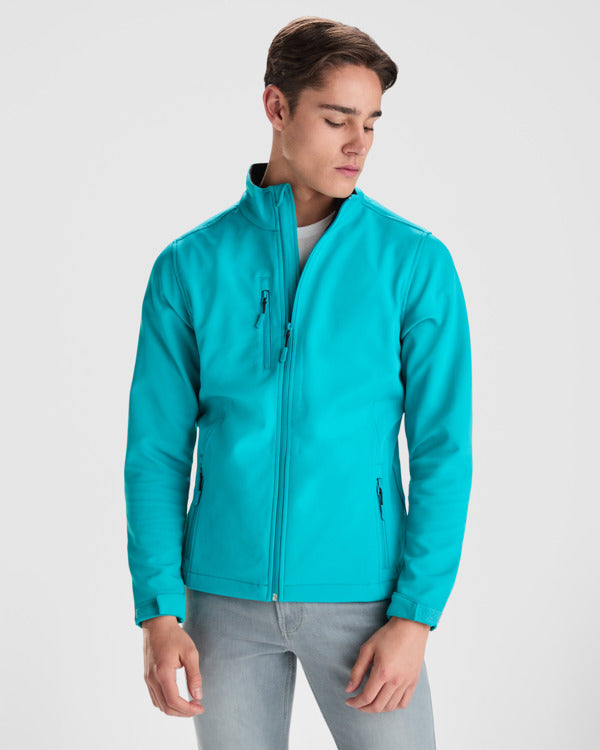 SOFTSHELL NEBRASKA – aus Zweilagig. Außen: 100% Polyester. Innen: 100% Polyester Mikrofleece. 300 g/m². – Bild 2