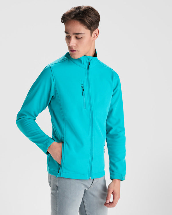 SOFTSHELL NEBRASKA – aus Zweilagig. Außen: 100% Polyester. Innen: 100% Polyester Mikrofleece. 300 g/m². – Bild 4