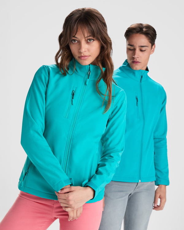 SOFTSHELL NEBRASKA WOMAN – aus Zweilagig. Außen: 100% Polyester. Innen: 100% Polyester extra warmes Mikrofleece. 300 g/m². – Bild 5