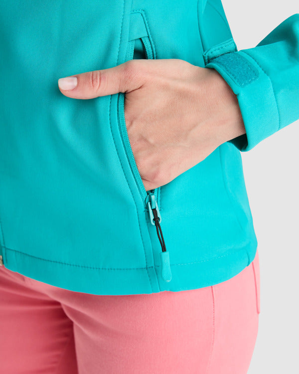 SOFTSHELL NEBRASKA WOMAN – aus Zweilagig. Außen: 100% Polyester. Innen: 100% Polyester extra warmes Mikrofleece. 300 g/m². – Bild 6