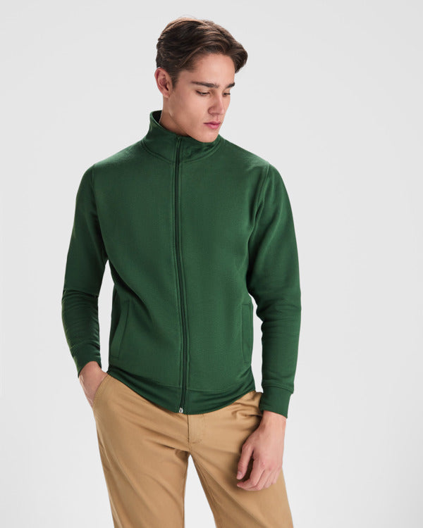 JACKEN ULAN – aus 50% Baumwolle / 50% Polyester, 280 g/m².Heather Grey (58): 55% Baumwolle / 40% Polyester / 5% Viskose. – Bild 2